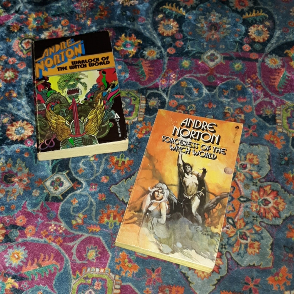 60s 70s Scifi Vintage Novels by Andre Norton